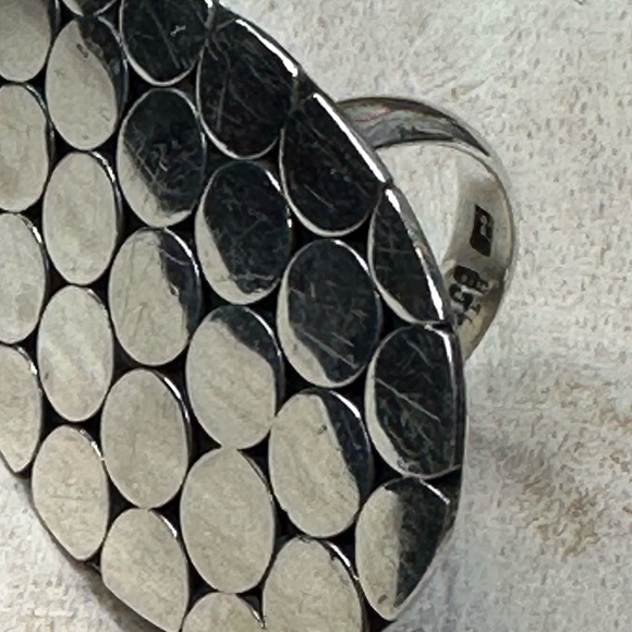 Artisan Samuel B Benham BJC 925 Sterling Silver Ring 6 - Picture 5 of 8